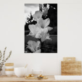 Poster à fleurs mariage (Cuisine)