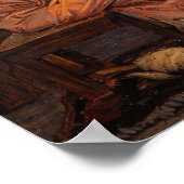 Poster A Flower Stall by John William Waterhouse (Coin)