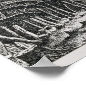 Poster A frontier cabin, from 'The Pageant of America (Coin)