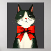 Poster A Frumpy Holiday Cat Fun Design  (Devant)