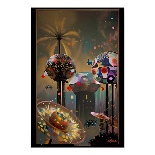 Poster A Future With Nothing to Game (Devant)