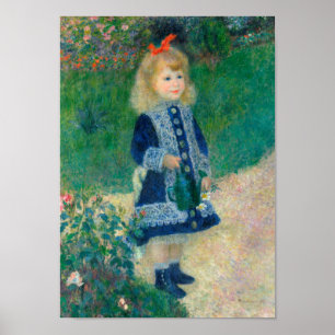 Poster A Girl With A Watering Can
