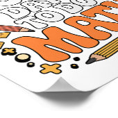 Poster A Good Day To Do Math Teacher Lover School Stem St (Coin)