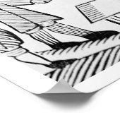 Poster A Guilty Man in the Village Pillory (Coin)