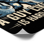 Poster A Guy Like Me Is Hard To Find Funny Big Foot Sasqu (Coin)