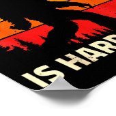 Poster A Guy Like Me Is Hard To Forest Find Funny Bigfoot (Coin)