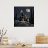 Poster A Howling Wolf (Cuisine)