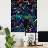 Poster à huile (Bureau à domicile)