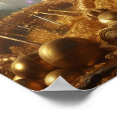 Poster A.I. Dragon d'or caché (Coin)