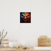 Poster A.I. Griffin Face (Cuisine)