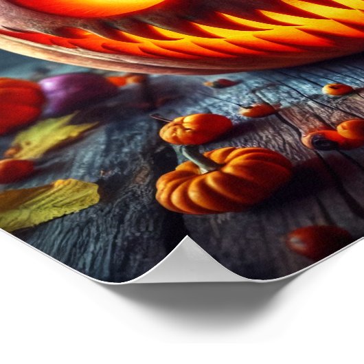 Poster A.I. Nefarious Jack-o'lantern (Coin)