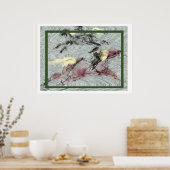 Poster a _Japanese horse samurai art equestrian sumi (Cuisine)