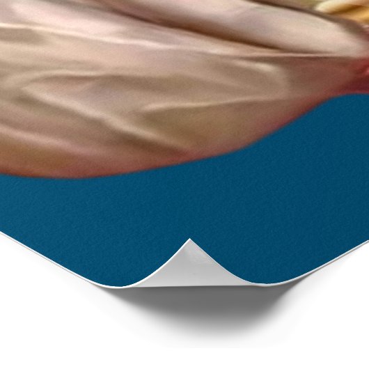 Poster À Jésus à travers l'affiche de Marie (Coin)