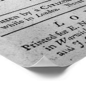 Poster A Journal of the Plague Year, 1665 (Coin)