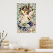 Poster A Joyous Christmastide (1908) par International Ar (Cuisine)