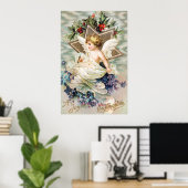 Poster A Joyous Christmastide (1908) par International Ar (Bureau à domicile)