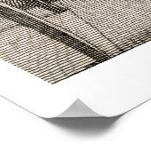 Poster À la Banque, vers 1800 (gravure) (Coin)