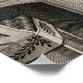 Poster À la Banque, vers 1800 (gravure) (Coin)