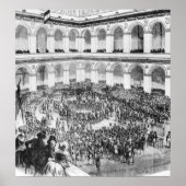 Poster À la Bourse de Paris, 1846 (Devant)