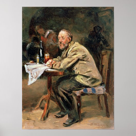 Poster À la bouteille (Devant)