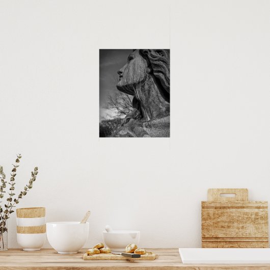 Poster À la distance (Cuisine)