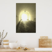 Poster À la fin de l'affiche du tunnel (Cuisine)