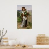Poster À la fontaine William-Adolphe Bouguereau (Cuisine)