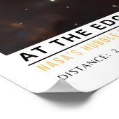 Poster À la limite de l'explosion Éducation spatiale (Coin)