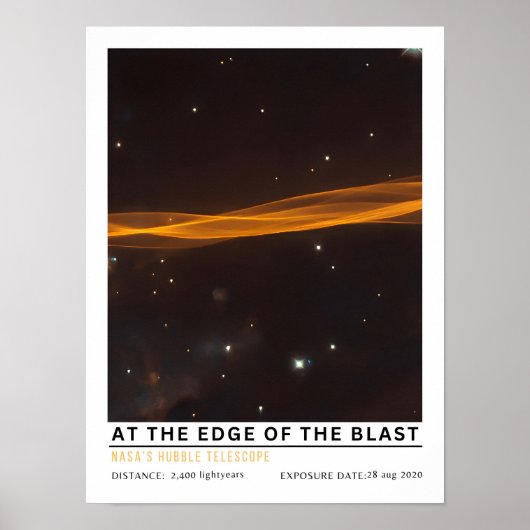 Poster À la limite de l'explosion Éducation spatiale (Devant)