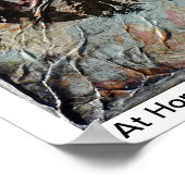 Poster @ - À la maison - Hôte local - Carte (Coin)