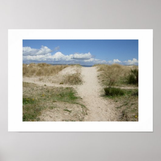 Poster À la plage (Devant)