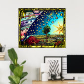 Poster à la pointe de Flammarion Dome - Dôme de la (Bureau à domicile)