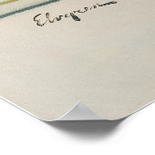 Poster À la Porte (Coin)