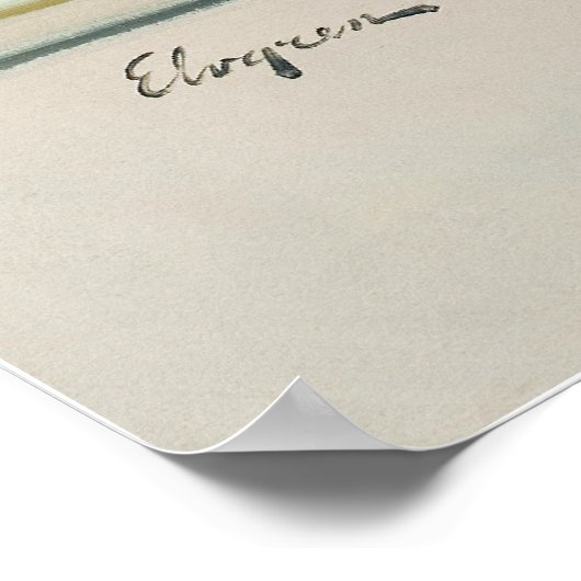 Poster À la Porte (Coin)