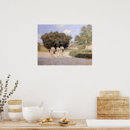 Poster À la porte (Cuisine)