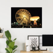 Poster À la vitesse de la lumière (Bureau à domicile)