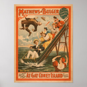 Poster "À l'affiche #2 de comédie musicale de Coney