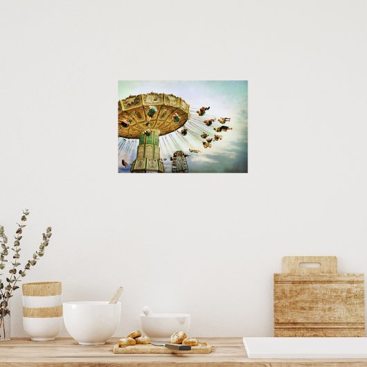 Poster à lame Fairground (Cuisine)