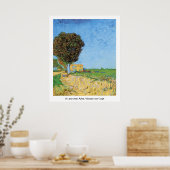 Poster A Lane près d'Arles, Vincent van Gogh. (Cuisine)