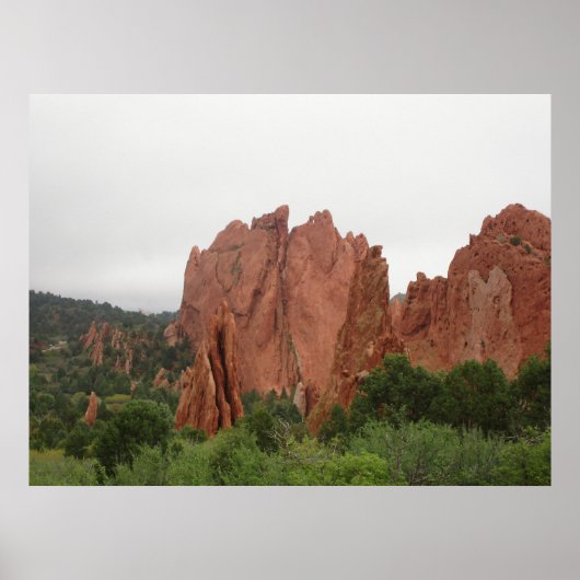 Poster À l'arrière des chameaux de baiser dans le jardin (Devant)