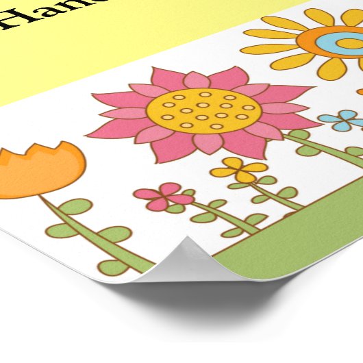 Poster à laver la main (Coin)