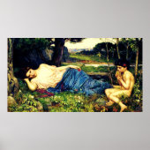 Poster À l'écoute de ses douceurs pipings (1911)~ Fine Ar (Devant)