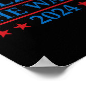 Poster À l'élection Walz 2024 Kamala Harris Tim Waltz (Coin)