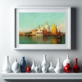 Poster A L'Entrée Du Grand Canal, Venise