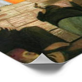 Poster À l'entrée du Mur des lamentations à Jérusalem (Coin)