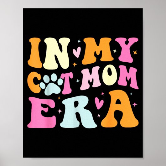 Poster À l'ère de la maman chat adorable (Devant)