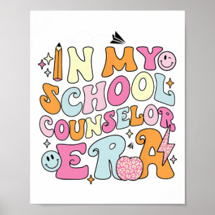 Poster À l'ère de mon conseiller scolaire Retour au profe