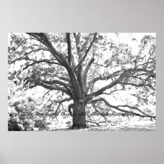 Poster À l'esprit qui est encore.