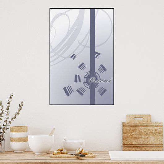 Poster À l'extérieur (Cuisine)