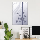 Poster À l'extérieur (Bureau à domicile)